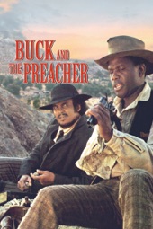 Poster for Buck and the Preacher by Sidney Poitier