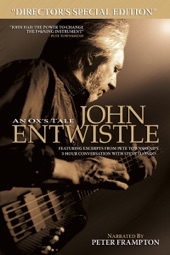 Poster for John Entwistle: An Ox's Tale by John Entwistle, Pete Townshend, Roger Daltrey, Keith Moon, Chris Stamp, Queenie Johns, Chris Entwistle, The Who & The John Entwistle Band