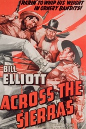 Poster for Across the Sierras by D. Ross Lederman