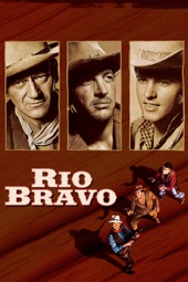 Poster for Rio Bravo by Howard Hawks