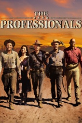 Poster for The Professionals (1966) by Richard Brooks
