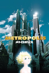 Poster for Metropolis by Rintaro