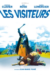 Poster for Les visiteurs by Jean-Marie Poiré
