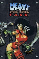 Poster for Heavy Metal F.A.K.K. 2 by Michael Coldewey & Michel Lemire