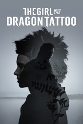 Poster for The Girl With the Dragon Tattoo by David Fincher
