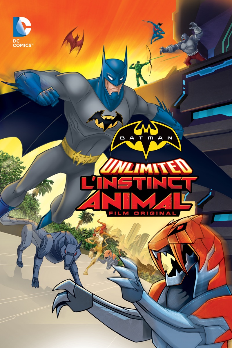Affiche officielle Apple de Batman Unlimited: L'instinct Animal