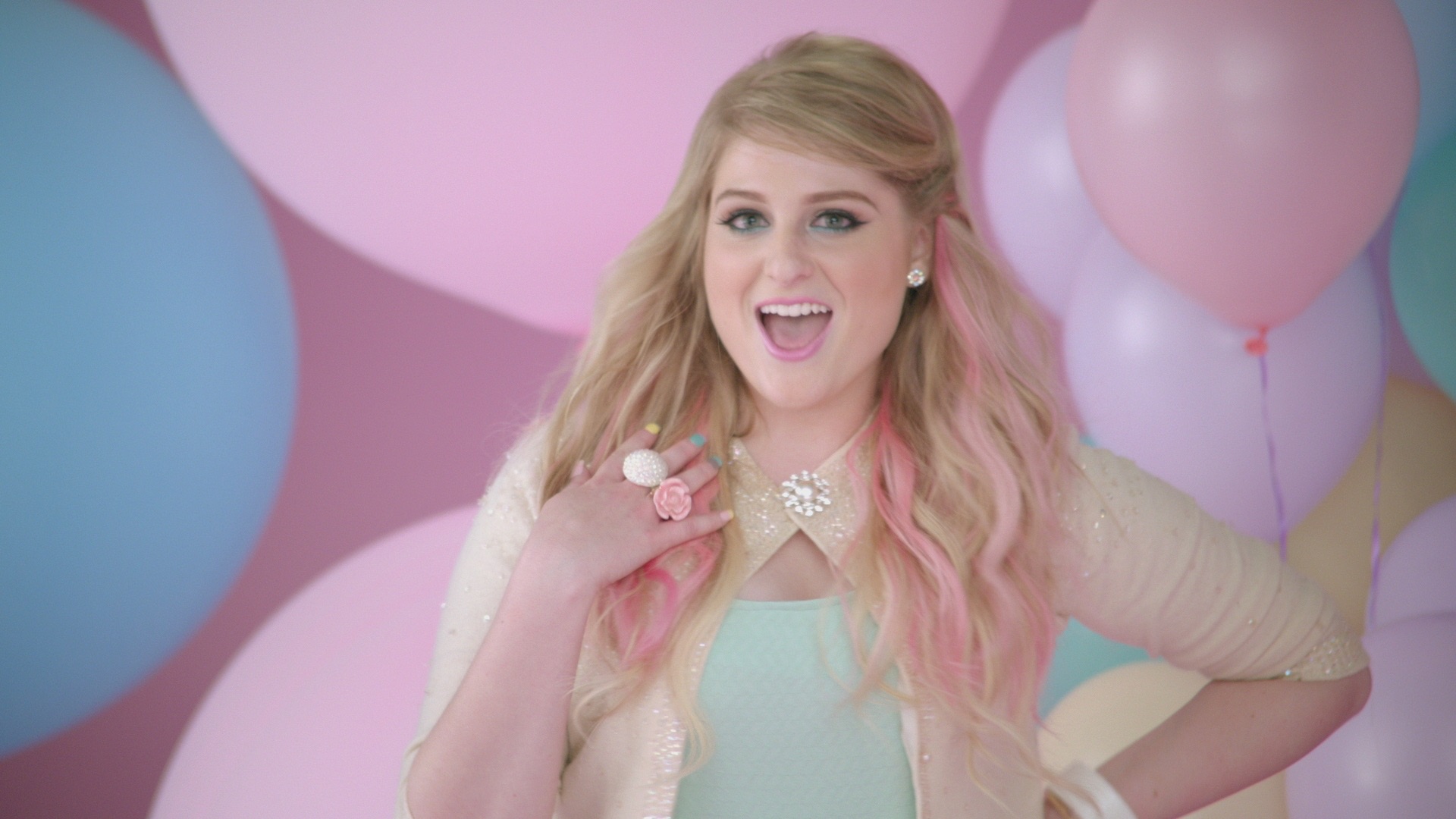 Meghan Trainor Is Still All About That Bass in 'Lips Are Movin' Video