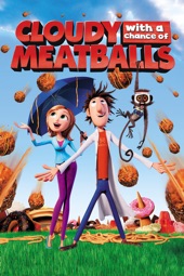 Poster for Cloudy With a Chance of Meatballs by Phil Lord & Chris Miller