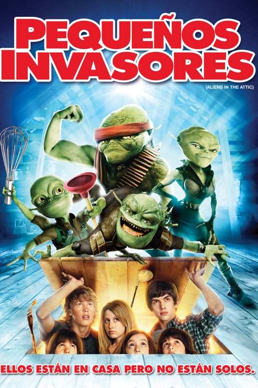 Pequeños Invasores - Aliens In the Attic