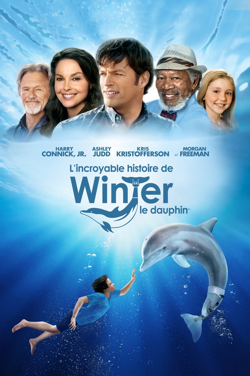 Affiche officielle Apple de L'Incroyable histoire de Winter le dauphin