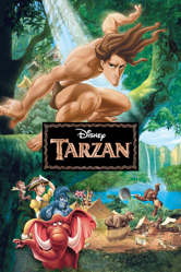 Tarzan (1999) - Kevin Lima &amp; Chris Buck Cover Art