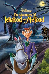 Poster for The Adventures of Ichabod and Mr. Toad by Jack Kinney, Clyde Geronimi & James Algar