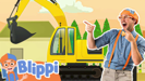 The Excavator Song - Blippi