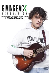 Poster for Giving Back Generation: The Importance of Finding Yourself with Leo Gassmann by Chiara Tilesi