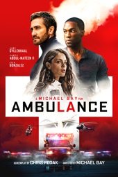 Poster for Ambulance (2022) by Michael Bay