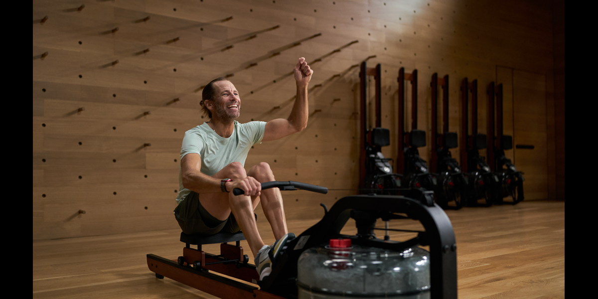 Rowing with Josh Throwback Hits Fitness