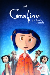 Poster for Coraline y la Puerta Secreta by Henry Selick