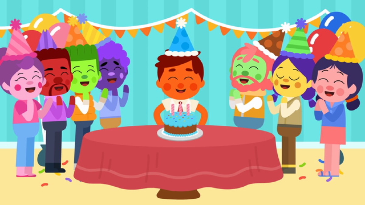 Nursery Rhymes Funny Birthday Videos For Kids Happy Birthday To