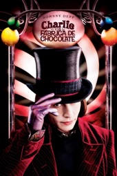 Poster for Charlie y la fábrica de chocolate (Doblada) by Tim Burton