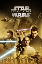 Poster for Star Wars: Klony útočí by George Lucas