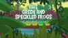 Five Green and Speckled Frogs Song for Kids (feat. The Kiboomers) by The Kiboomers music video