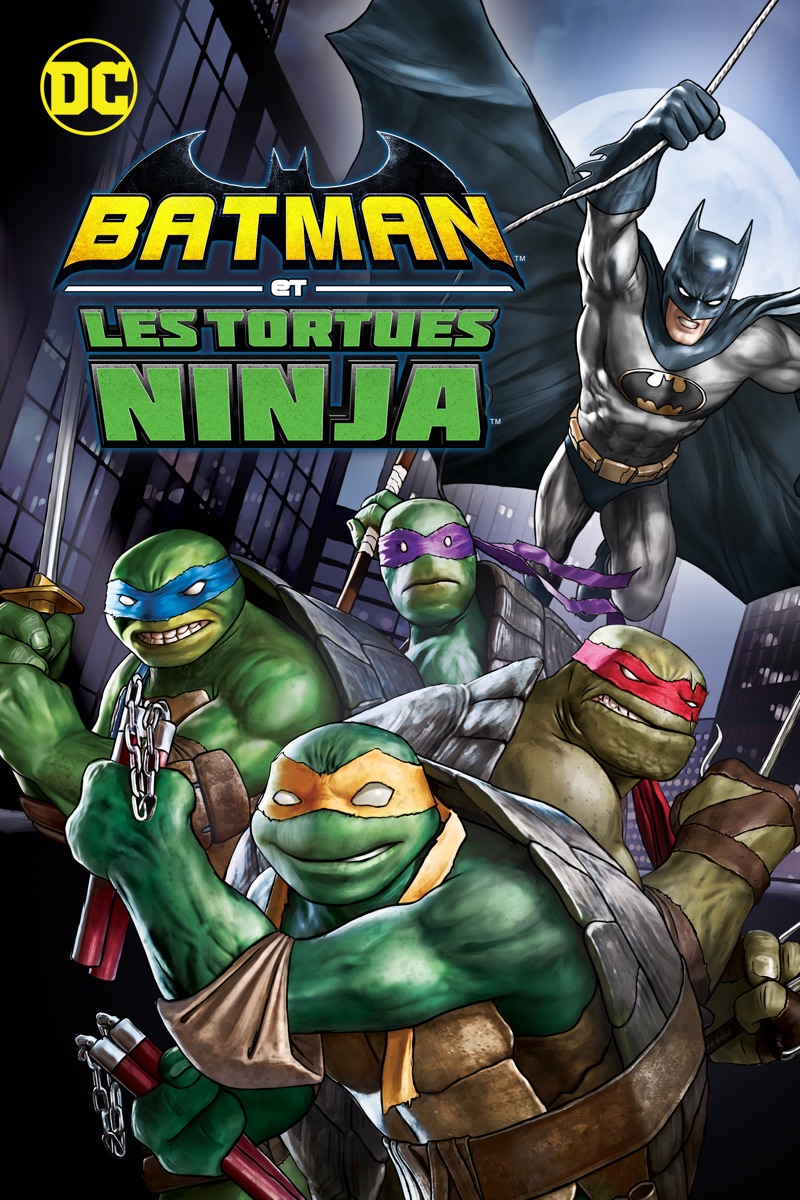 Affiche officielle Apple de Batman vs. Teenage Mutant Ninja Turtles