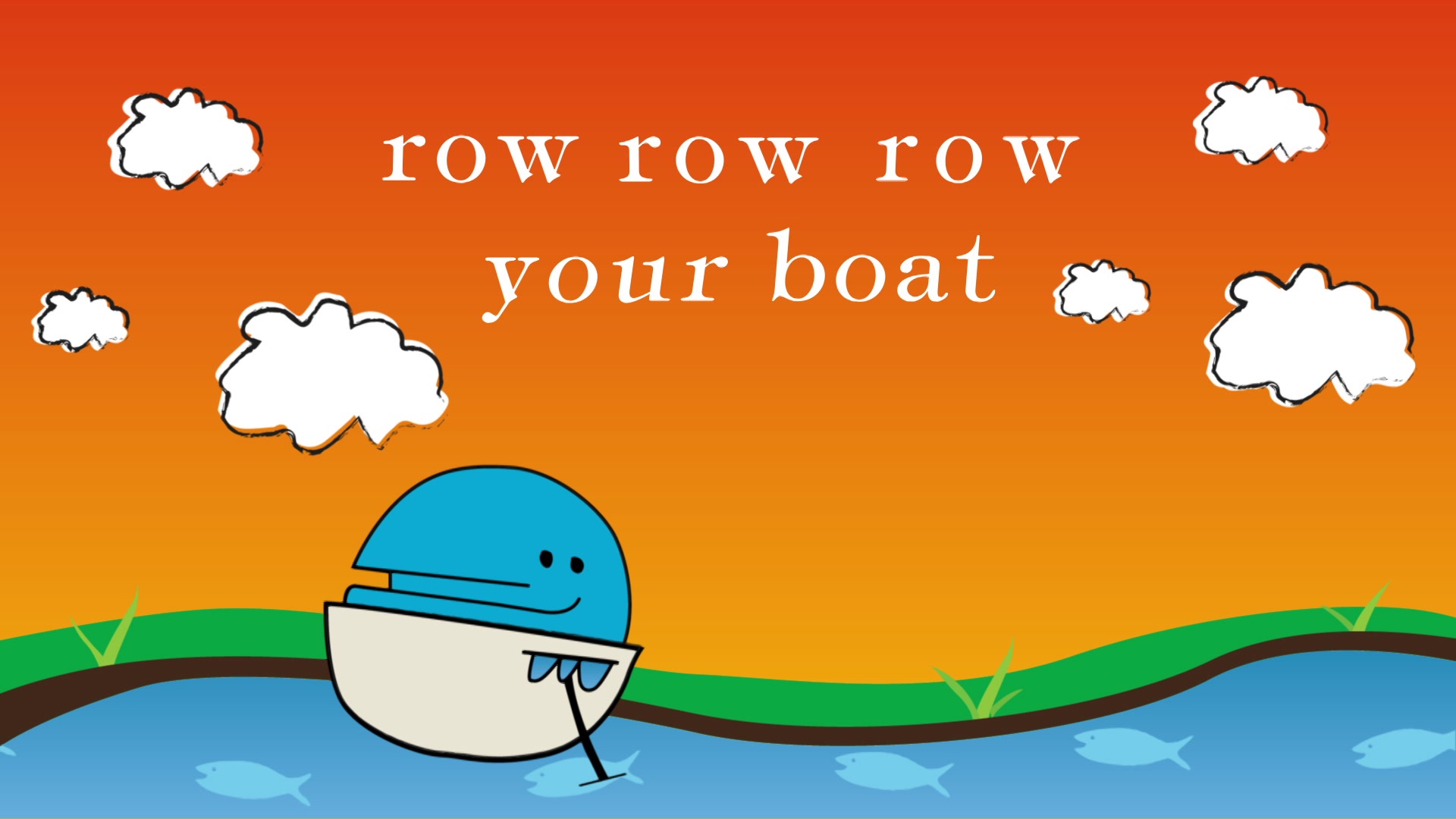Row Your Boat The Rainbow Collections Shazam Row your boat, row your boat, row your boat, boat, boat. shazam