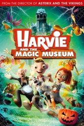 Poster for Harvie and the Magic Museum by Martin Kotík