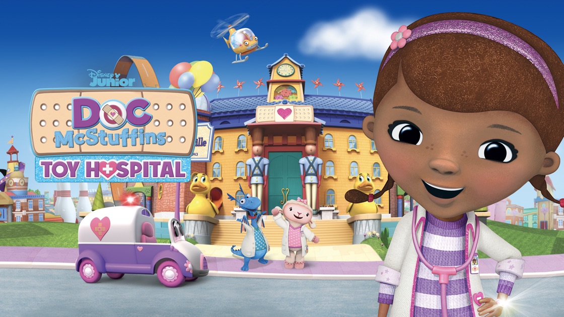 doc mcstuffins stuffy's ambulance ride