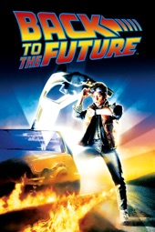 Poster for Back to the Future by Robert Zemeckis