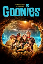 Poster for The Goonies by Richard Donner