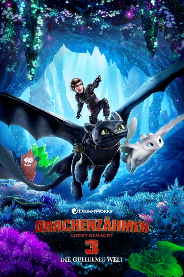 Drachenzähmen leicht gemacht 3: Die geheime Welt poster