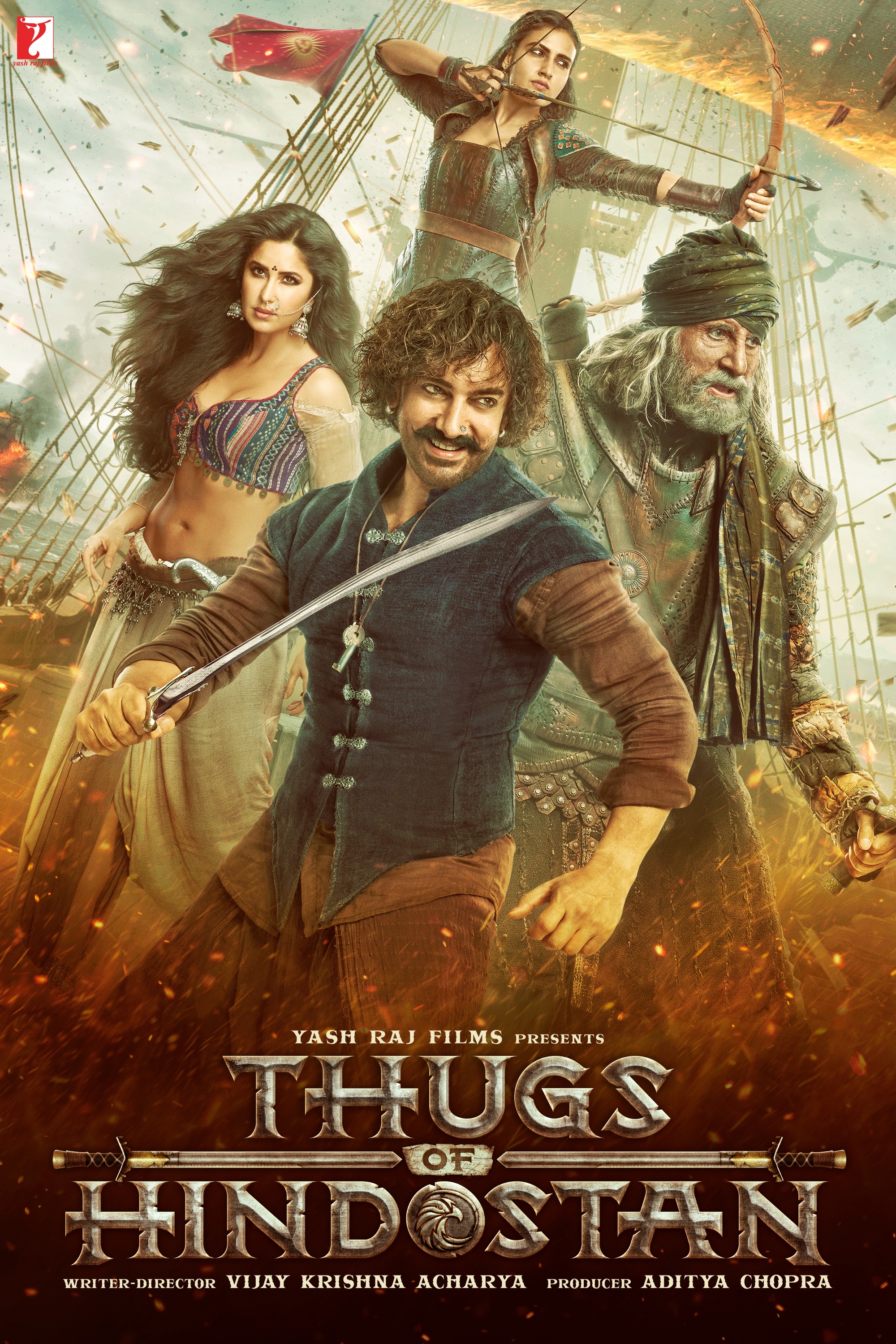 Thugs of Hindostan (2018) Bollywood Hindi Movie BluRay HD ESub