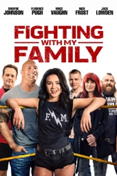 Poster for Fighting with My Family by Stephen Merchant