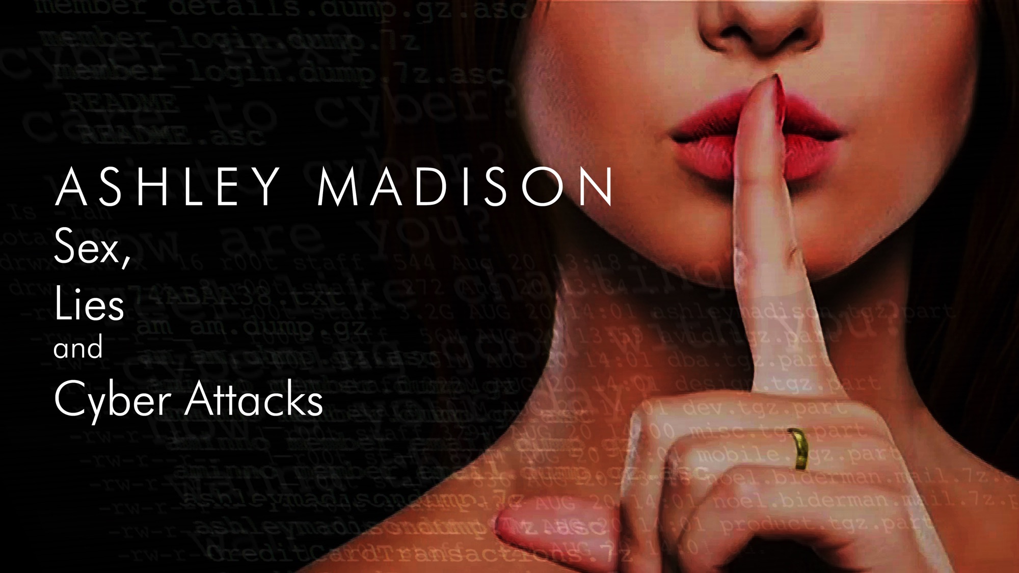 Ashley Madison Sex, Lies and Cyber Attacks on Apple TV