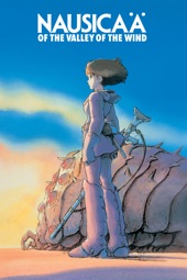 Poster for Nausicaa of the Valley of the Wind by Hayao Miyazaki