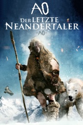 Poster for AO: Der letzte Neandertaler by Jacques Malaterre