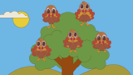Five Little Turkeys Jumping in the Tree - The Kiboomers
