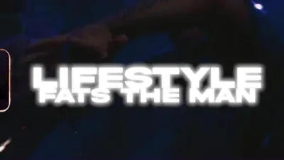 Guarda il video musicale per Lifestyle di Fats the Man