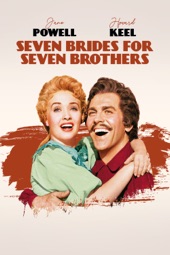 Poster for Seven Brides for Seven Brothers by Stanley Donen
