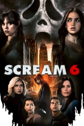 Poster for Scream 6 (Grita) by Matt Bettinelli-Olpin & Tyler Gillett