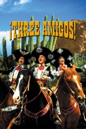 Poster for Three Amigos! by John Landis