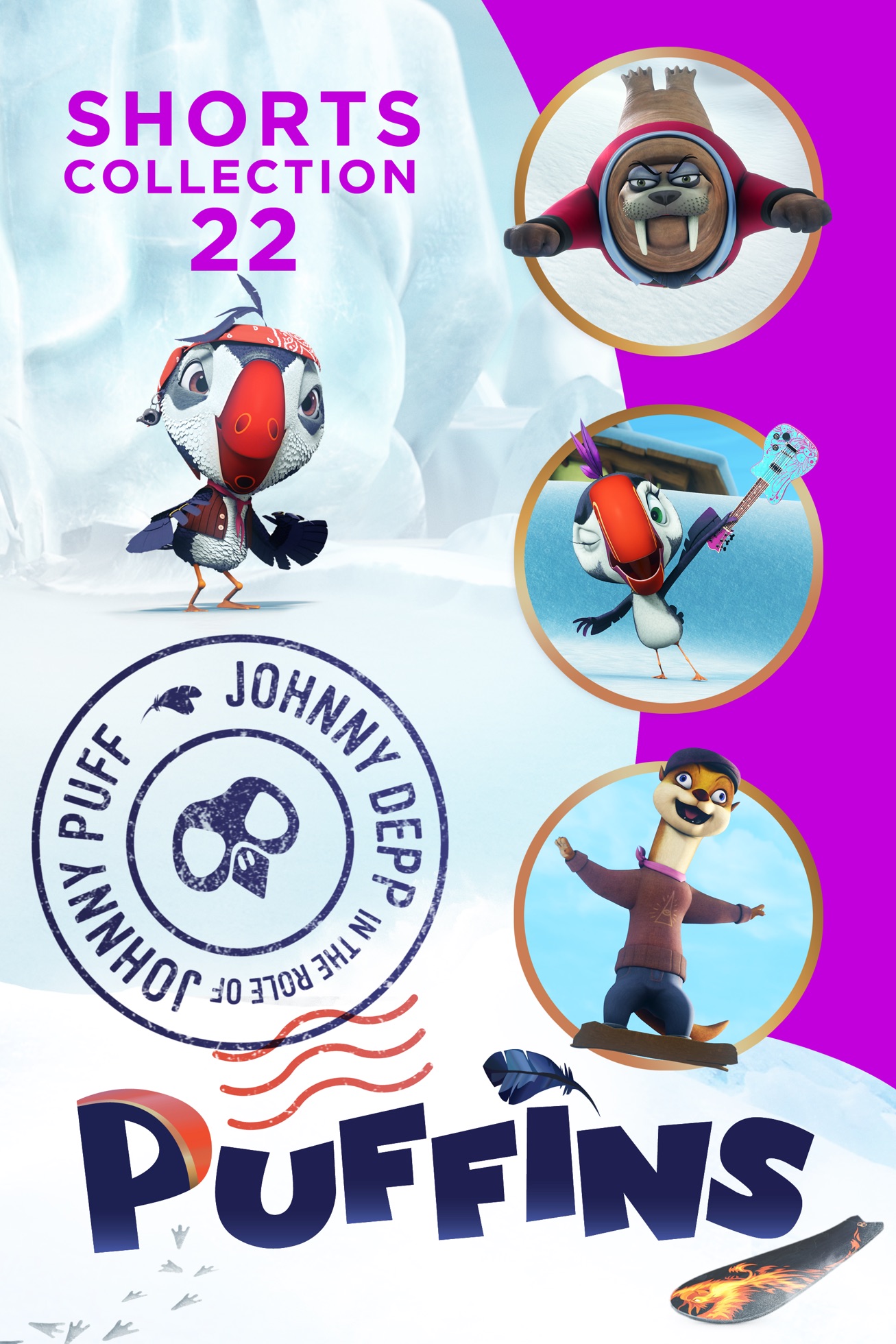Puffins: Shorts Collection 22 artwork