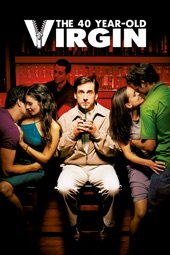 Poster for The 40-Year-Old Virgin by Judd Apatow