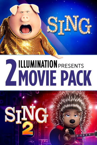 Illumination Presents Sing 2-Movie Pack
