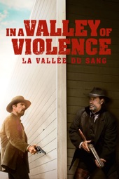 Poster for La vallée du sang (In a Valley of Violence) by Ti West
