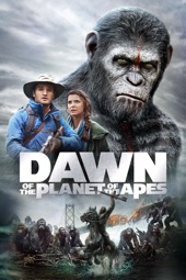 Poster for Dawn of the Planet of the Apes by Matt Reeves