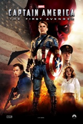 Poster for Captain America: The First Avenger by Joe Johnston