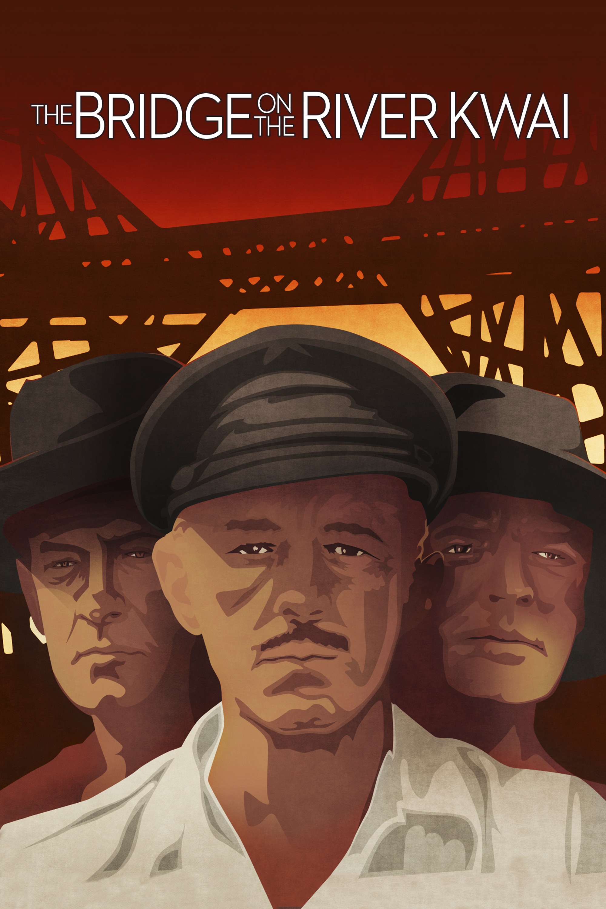 The Bridge on the River Kwai Poster