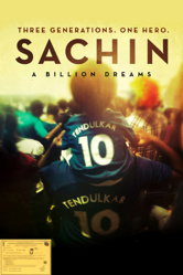 Sachin: A Billion Dreams (English Version) - James Erskine Cover Art